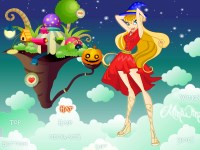 Игра Чародейки одеваются на Хэллоуин Игра Чародейки одеваются на Хэллоуин